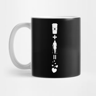 Coffee Plus Hiking Equals Love Mug